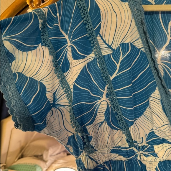 Women’s xl tropical dress/ coverup - Picture 4 of 6